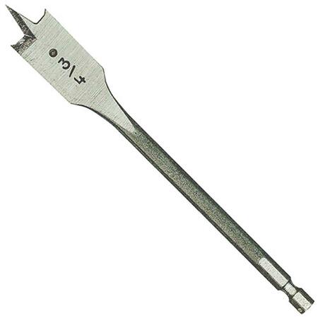 IRWIN 0.875 in. Diameter Quick Change Spade Bit with Spurs IR88814